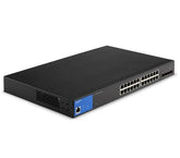 LGS328MPC 24-Port GE Managed PoE+ Switch 410W + 4 10G SFP+ port